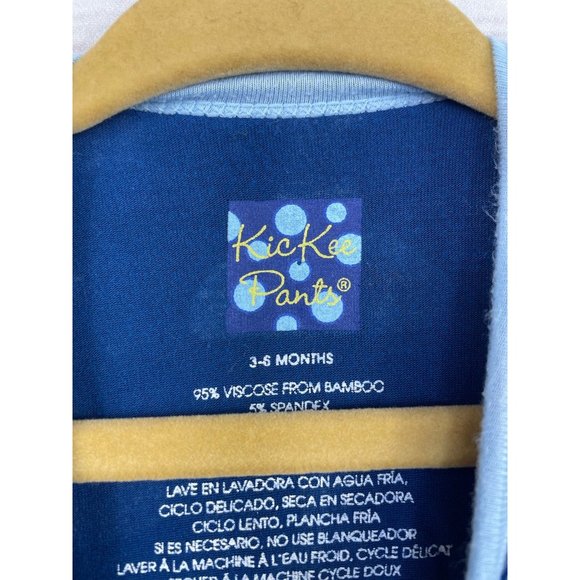 KicKee Pants Goldfish Pajamas 3-6 Months - Picture 3 of 5